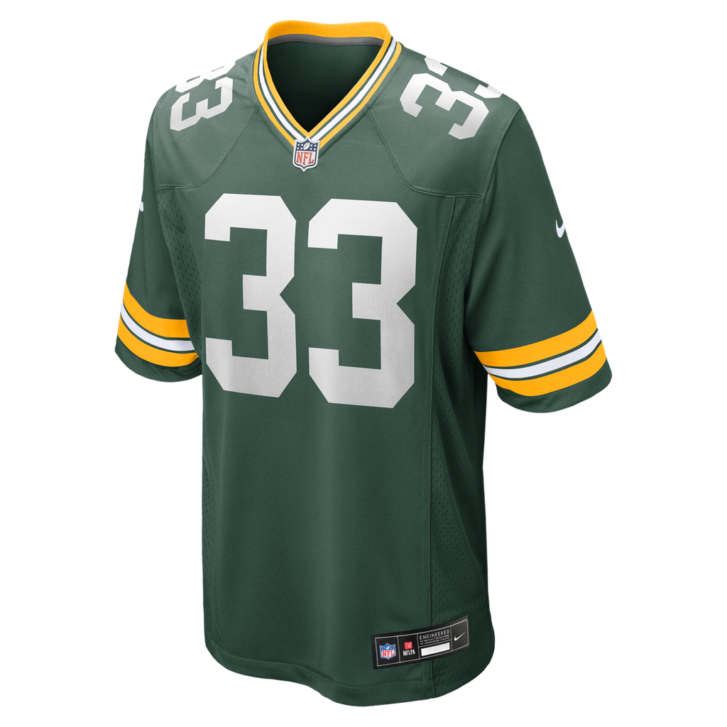 Green Bay Packers Evan Williams Green Game Jersey product image 2, provided for visual reference and product detail review