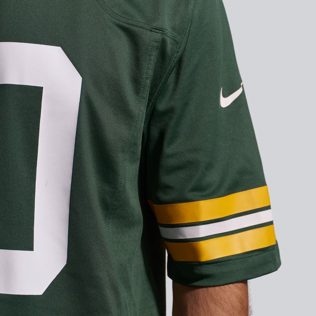Green Bay Packers Love Green Player Game Jersey product image 25, provided for visual reference and product detail review