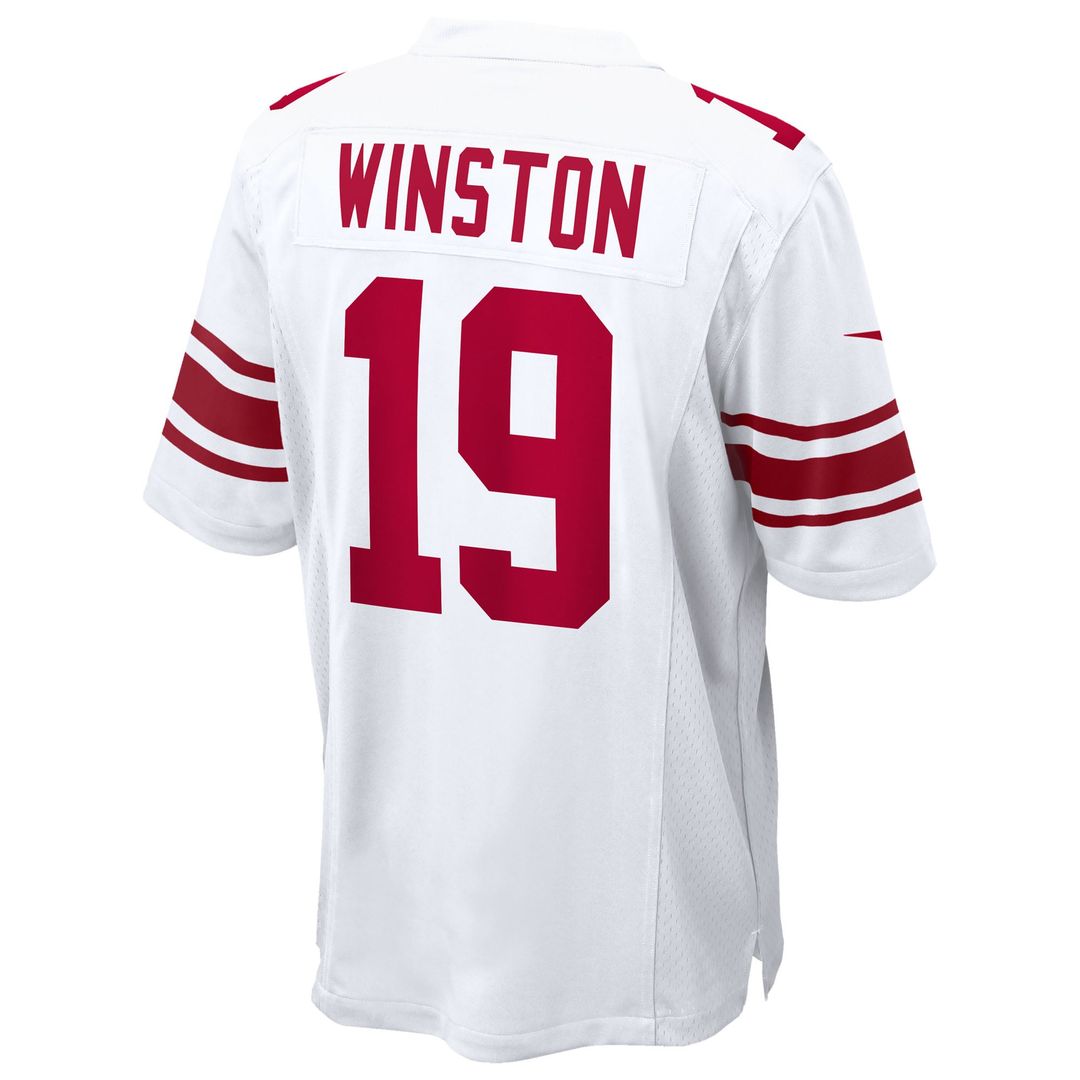 New York Giants Jameis Winston Century Red Alternate Game Jersey product image 21, provided for visual reference and product