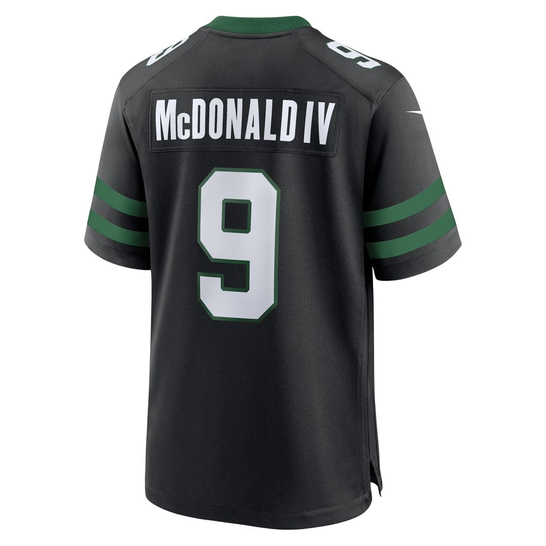 New York Jets Will McDonald IV Legacy Green Team Game Jersey product image 19, provided for visual reference and product