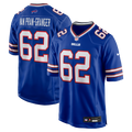 Buffalo Bills Sedrick Van Pran-Granger Royal Game Jersey product image 1, provided for visual reference and product detail