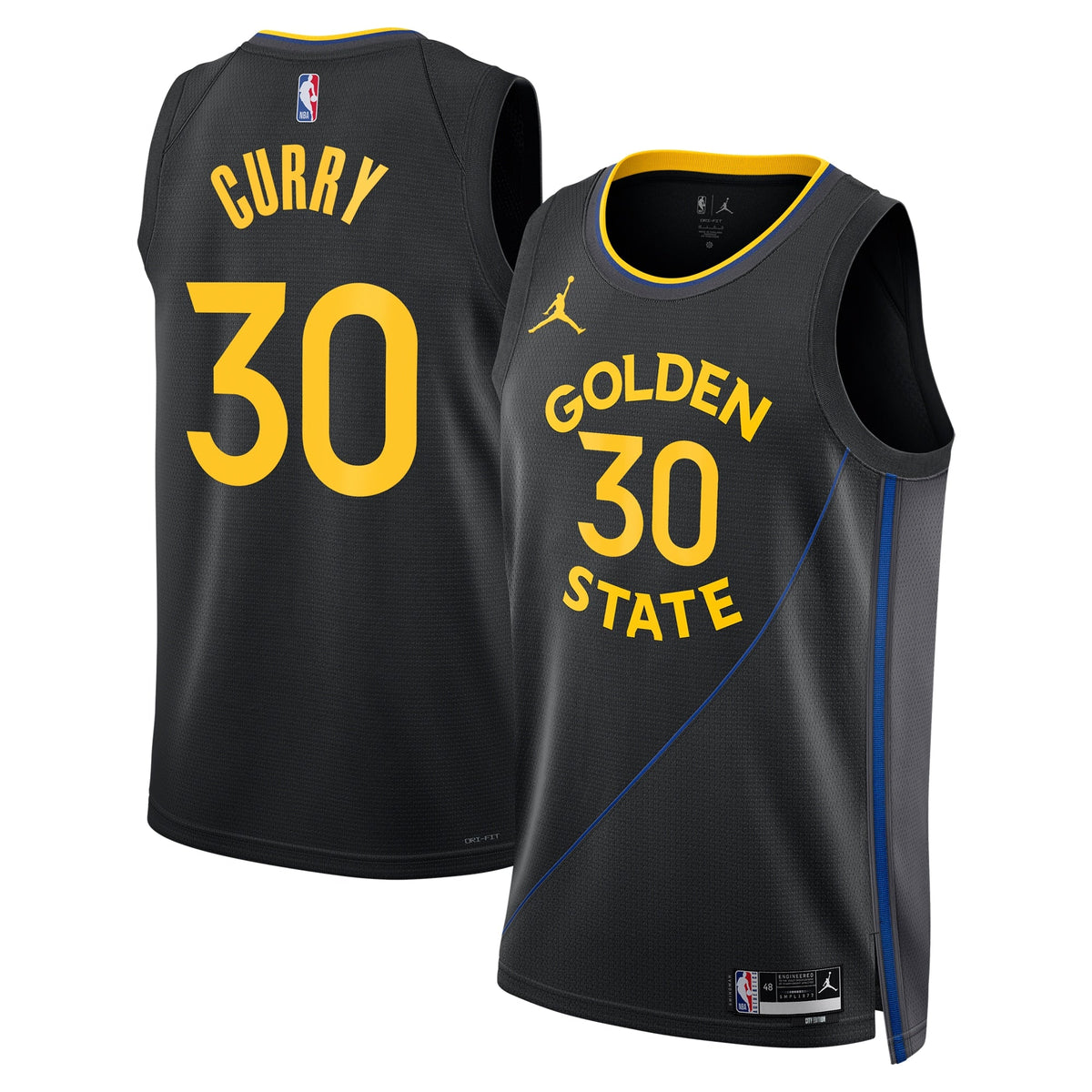 Golden State Warriors Jordan Brand 2024/25 Statement Edition Swingman Jersey - Black - Stephen Curry - Unisex product image