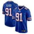 Buffalo Bills Ed Oliver Royal Team Game Player Jersey product image 1, provided for visual reference and product detail