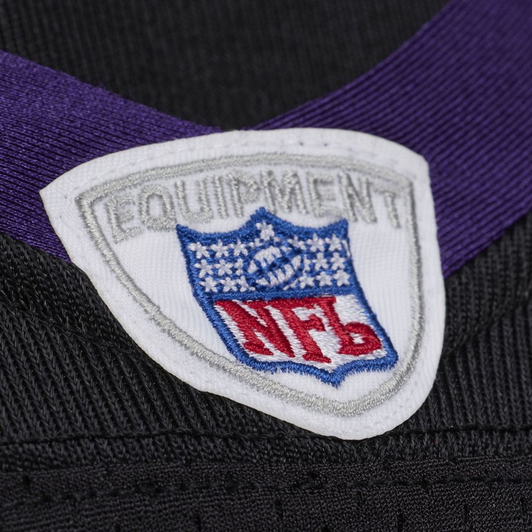 Baltimore Ravens Deion Sanders Black 2005 Authentic Throwback Jersey product image 6, provided for visual reference and