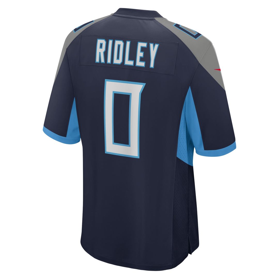 Tennessee Titans Calvin Ridley Light Blue Team Game Jersey product image 13, provided for visual reference and product