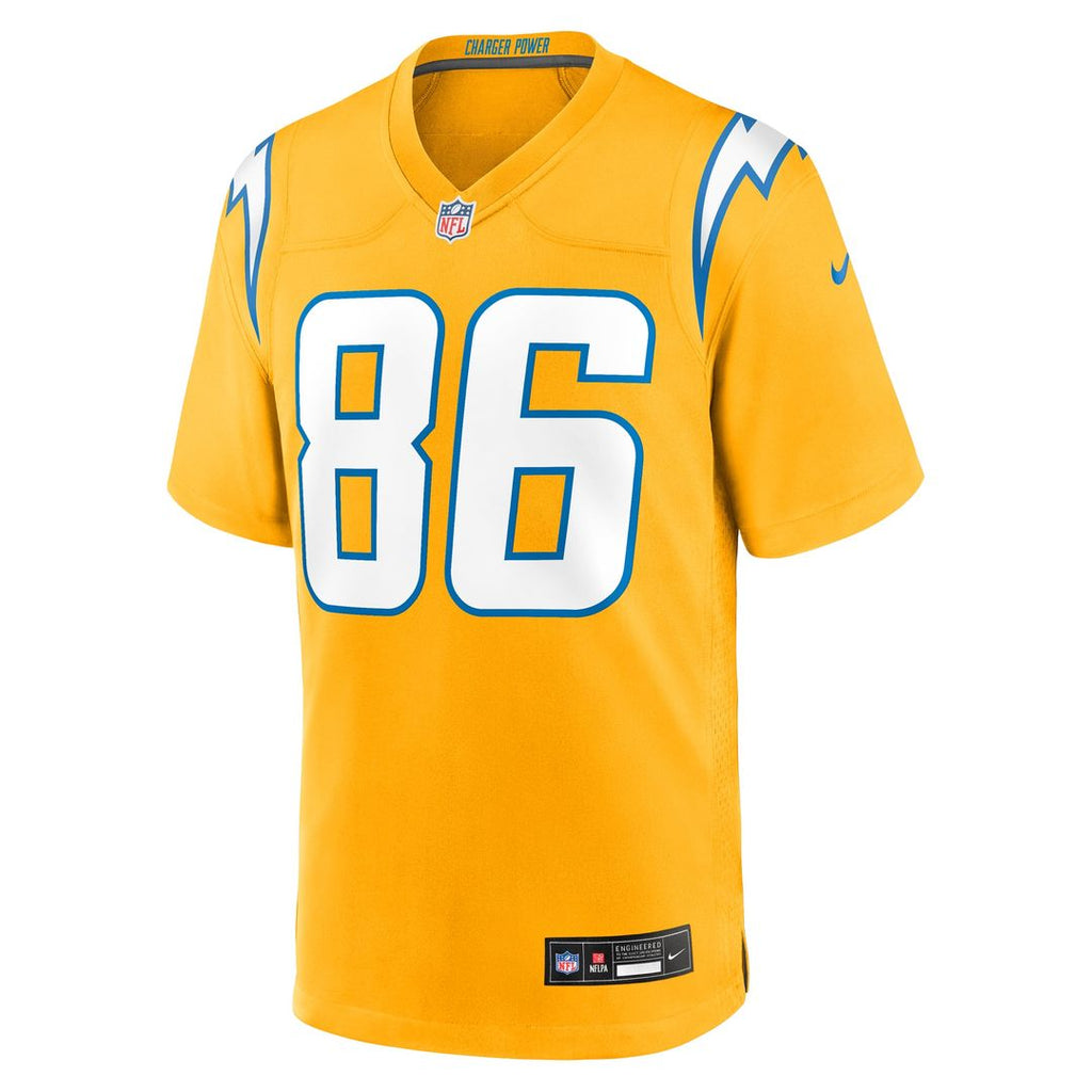 Los Angeles Chargers Oronde Gadsden Navy Alternate 2 Super Chargers Game Jersey product image 24, provided for visual