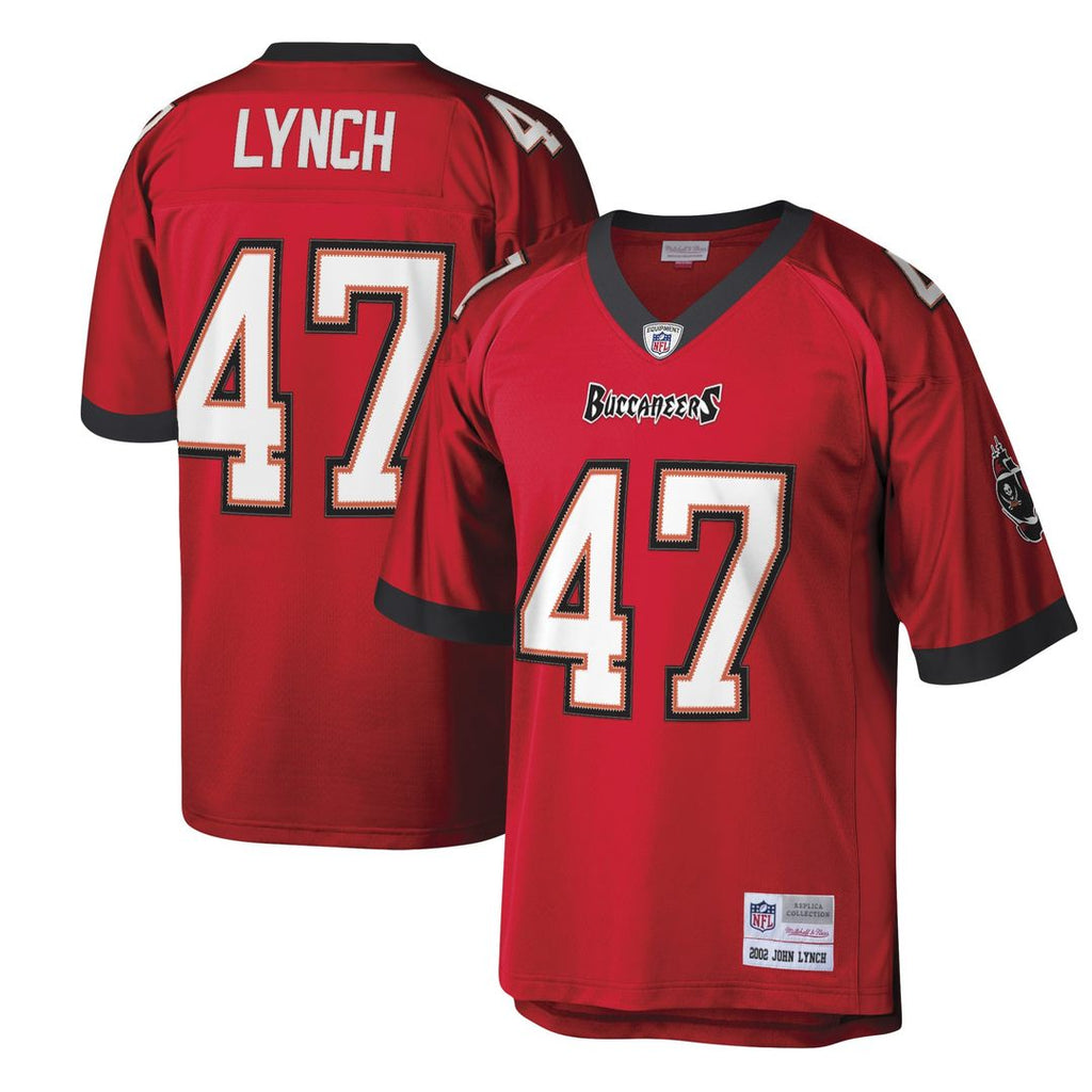 Tampa Bay Buccaneers John Lynch Red Legacy Replica Jersey product image 4, provided for visual reference and product detail