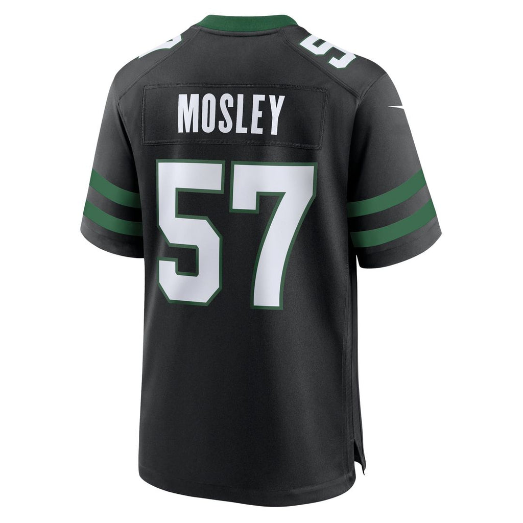 New York Jets C.J. Mosley Legacy White Game Jersey product image 9, provided for visual reference and product detail review