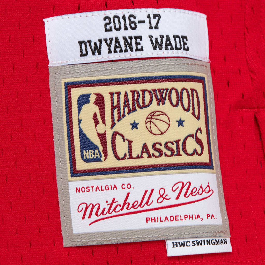 Chicago Bulls Mitchell & Ness Dark Jersey Dwyane Wade 2016 product image 5