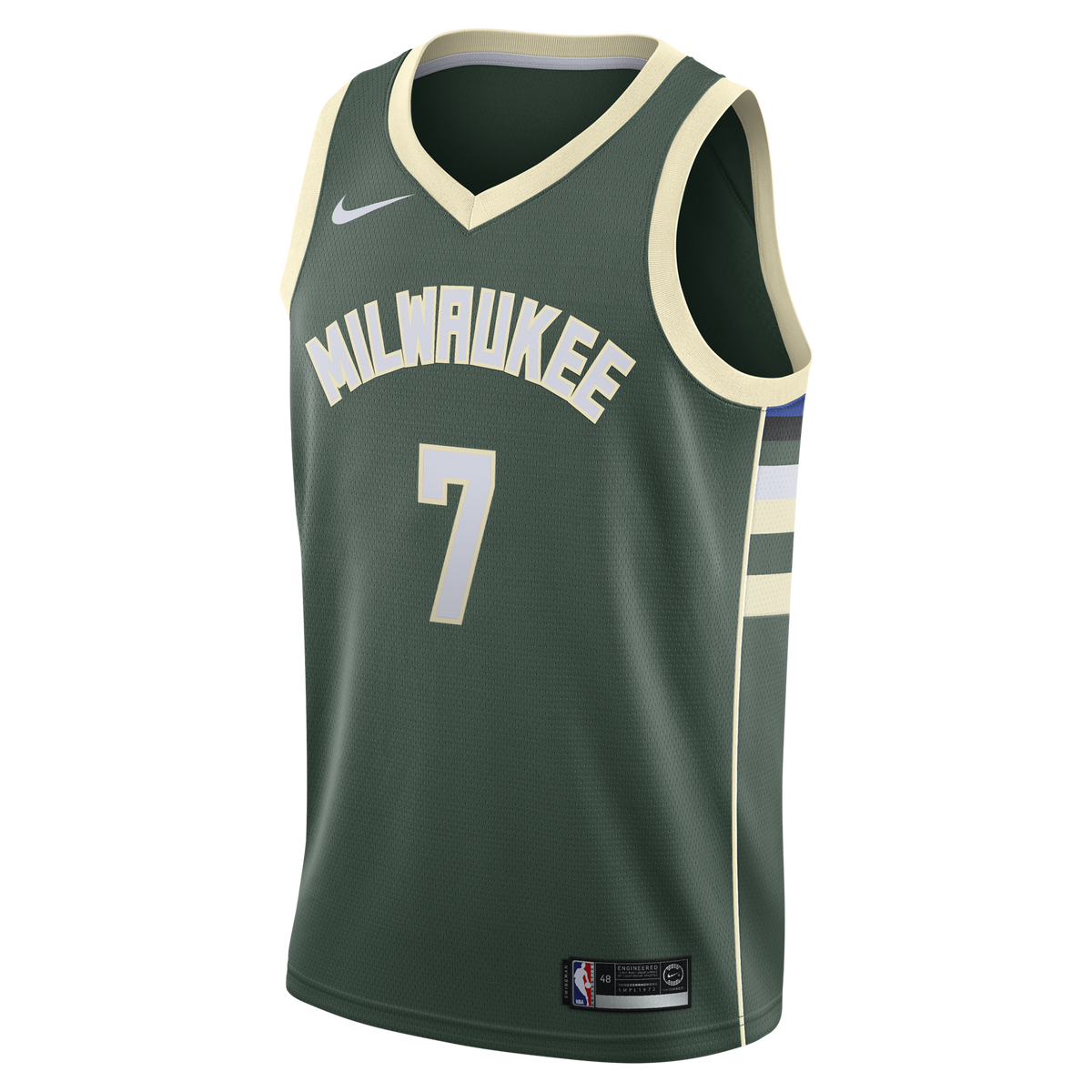 Milwaukee Bucks Nike Icon Edition Swingman Jersey - Hunter product image 3