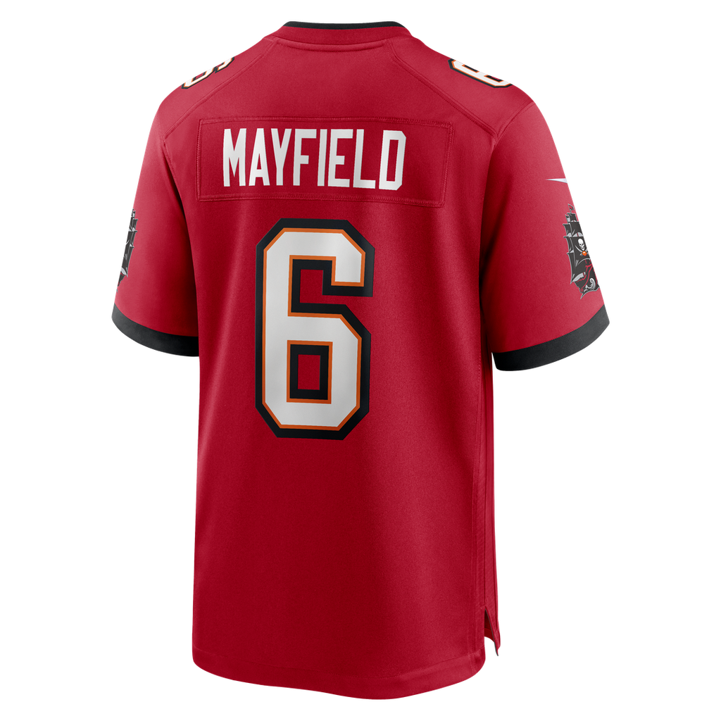 Tampa Bay Buccaneers Baker Mayfield White Away Game Jersey product image 52, provided for visual reference and product