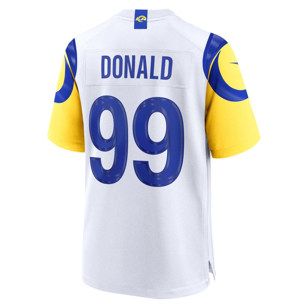 Los Angeles Rams Aaron Donald Royal Game Jersey product image 9, provided for visual reference and product detail review