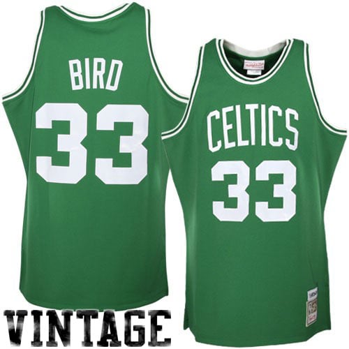 Boston Celtics Larry Bird Mitchell & Ness Kelly Green 1985/86 Hardwood Classics Authentic Jersey for Men product image 1,