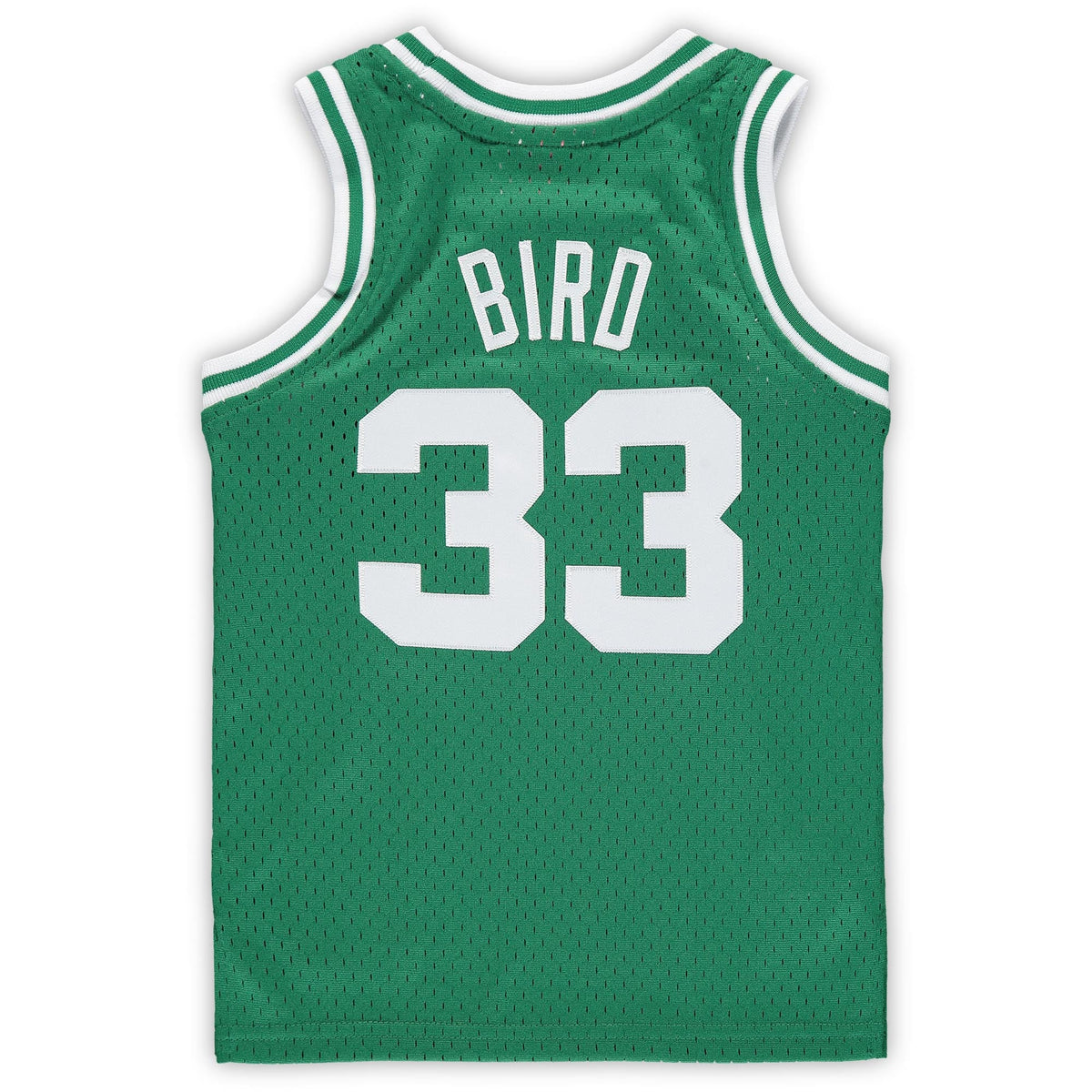 Preschool Boston Celtics Larry Bird Mitchell & Ness Kelly Green 1985/86 Hardwood Classics Throwback Team Jersey product