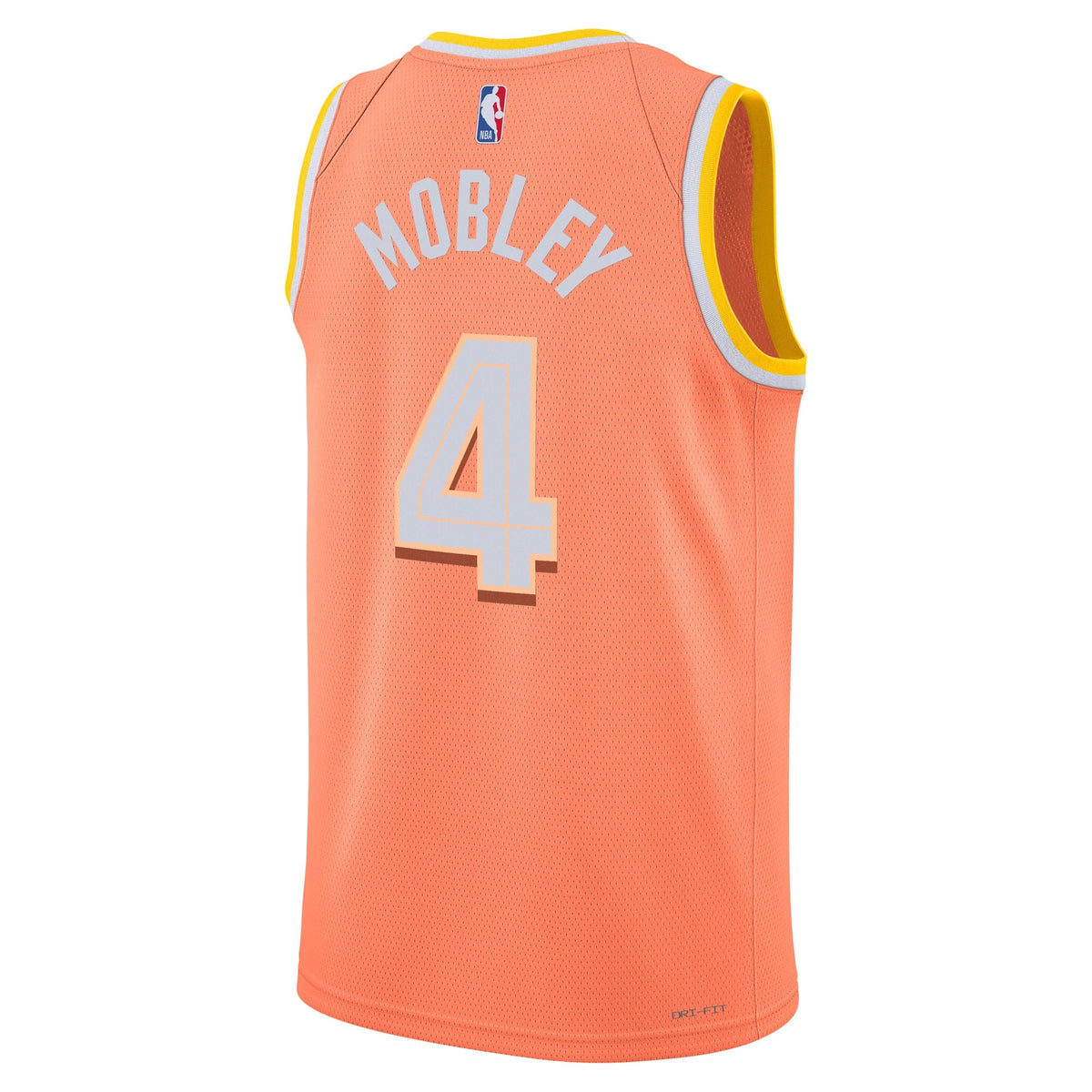Evan Mobley Cleveland Cavaliers 2025/26 City Edition Swingman Jersey - Orange - Unisex product image 4, provided for visual