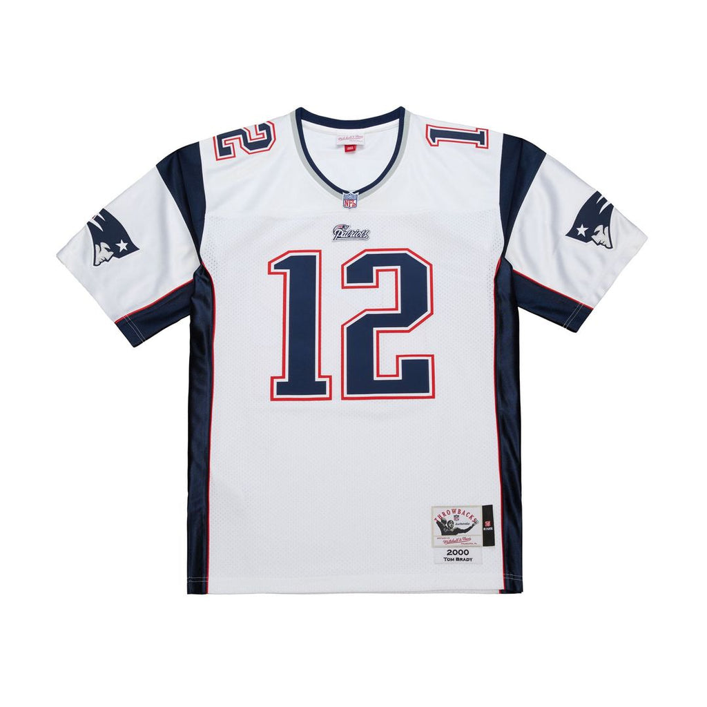 New England Patriots Tom Brady Navy Super Bowl XXXVI Authentic Throwback Jersey product image 22, provided for visual