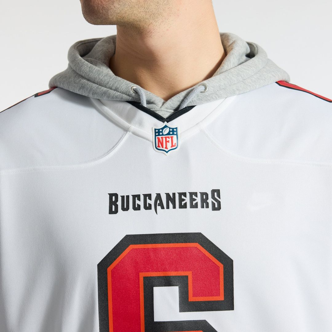 Tampa Bay Buccaneers Baker Mayfield Orange Throwback Game Jersey product image 47, provided for visual reference and product