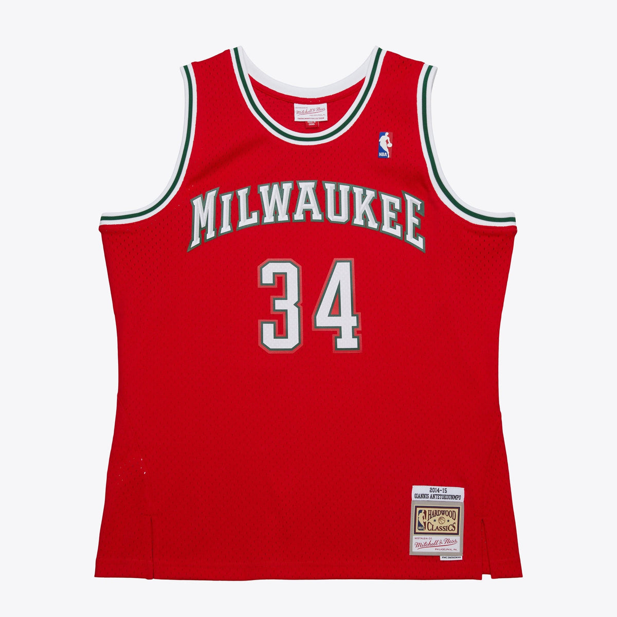 Milwaukee Bucks Mitchell & Ness Giannis Antetokounmpo 2014 product image 3