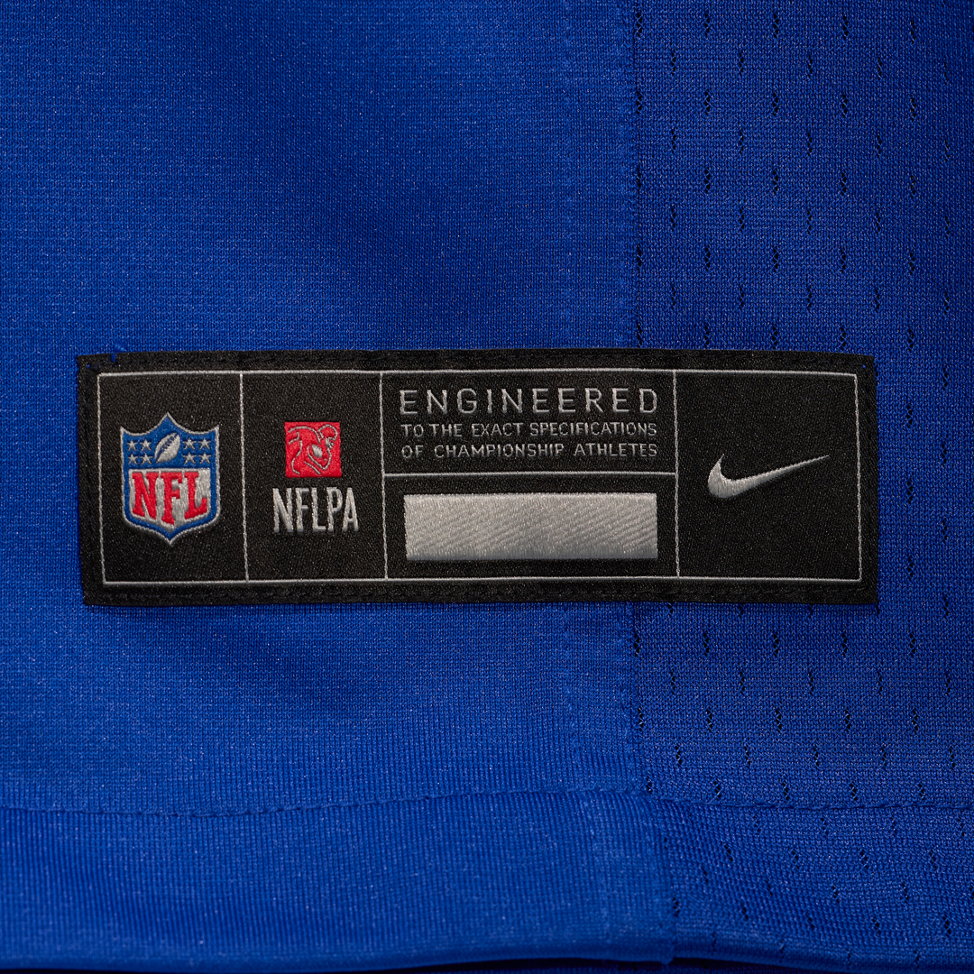 Buffalo Bills Jalon Kilgore Royal Team Game Jersey product image 6, provided for visual reference and product detail review