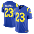 Los Angeles Rams Kyren Williams Royal Team Vapor F.U.S.E. Stitched Limited Jersey product image 1, provided for visual