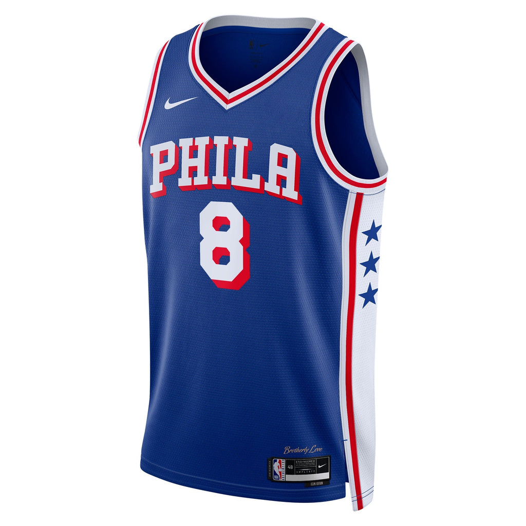 Philadelphia 76ers Nike Icon Edition Swingman Jersey product image 3