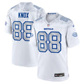 Buffalo Bills Dawson Knox White Rivalries Collection Game Jersey product image 1, provided for visual reference and product