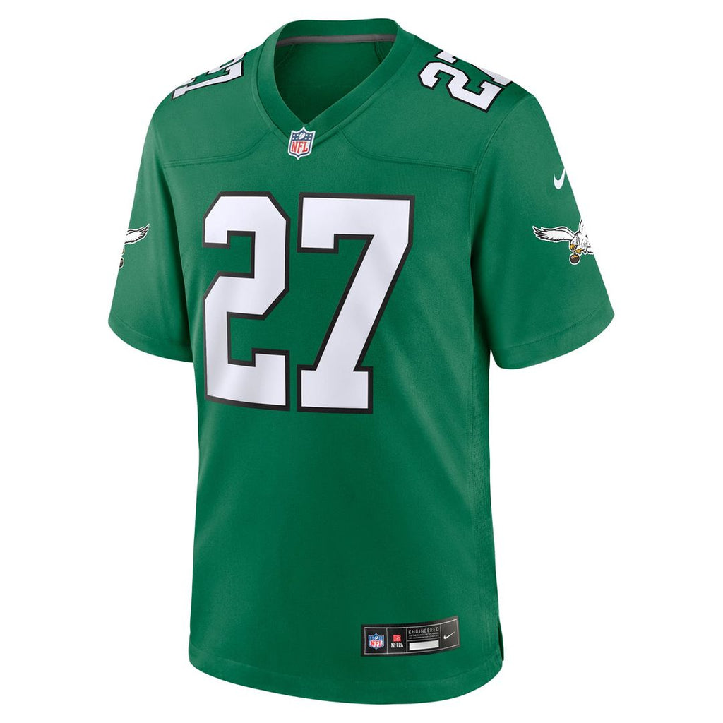 Philadelphia Eagles Quinyon Mitchell Black Alternate Game Jersey product image 14, provided for visual reference and product