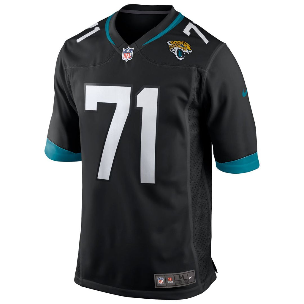 Jacksonville Jaguars Tony Boselli Black Retired Player Alternate Game Jersey product image 2, provided for visual reference