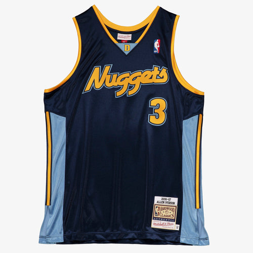 Allen Iverson Denver Nuggets 2006-07 Authentic Jersey product image 1, provided for visual reference and product detail