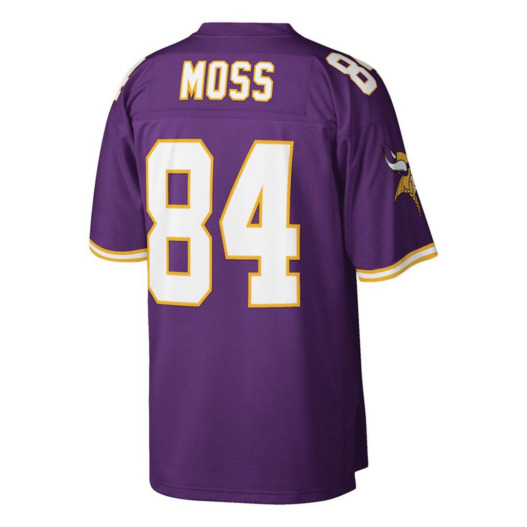 Minnesota Vikings Randy Moss Purple Big & Tall 1998 Retired Player Replica Jersey product image 6, provided for visual