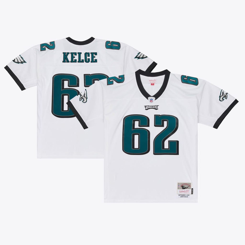 Philadelphia Eagles Jason Kelce White Big & Tall 2011 Legacy Replica Player Jersey product image 1, provided for visual