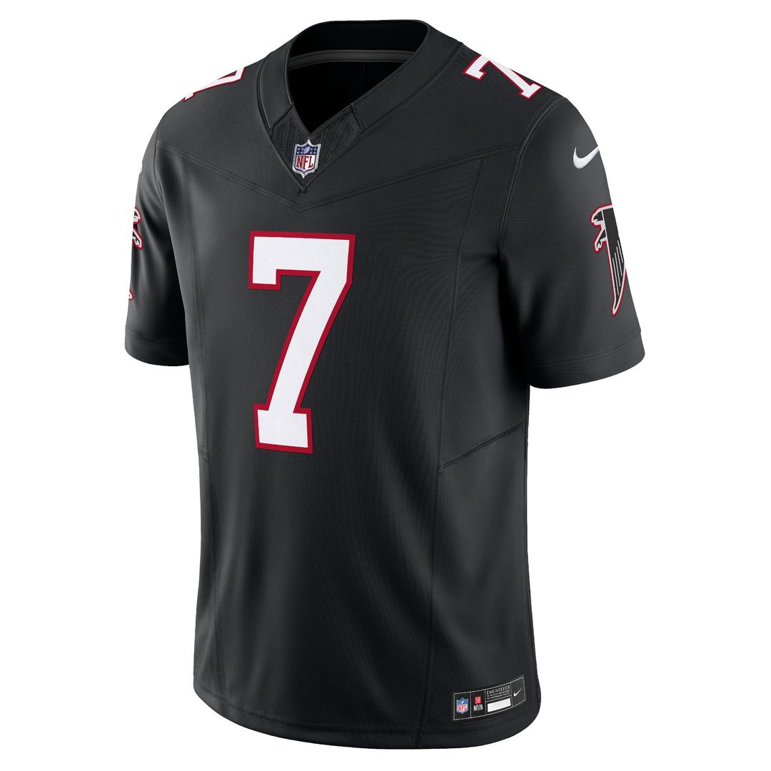Atlanta Falcons Bijan Robinson Black Alternate Vapor F.U.S.E. Limited Jersey product image 12, provided for visual reference