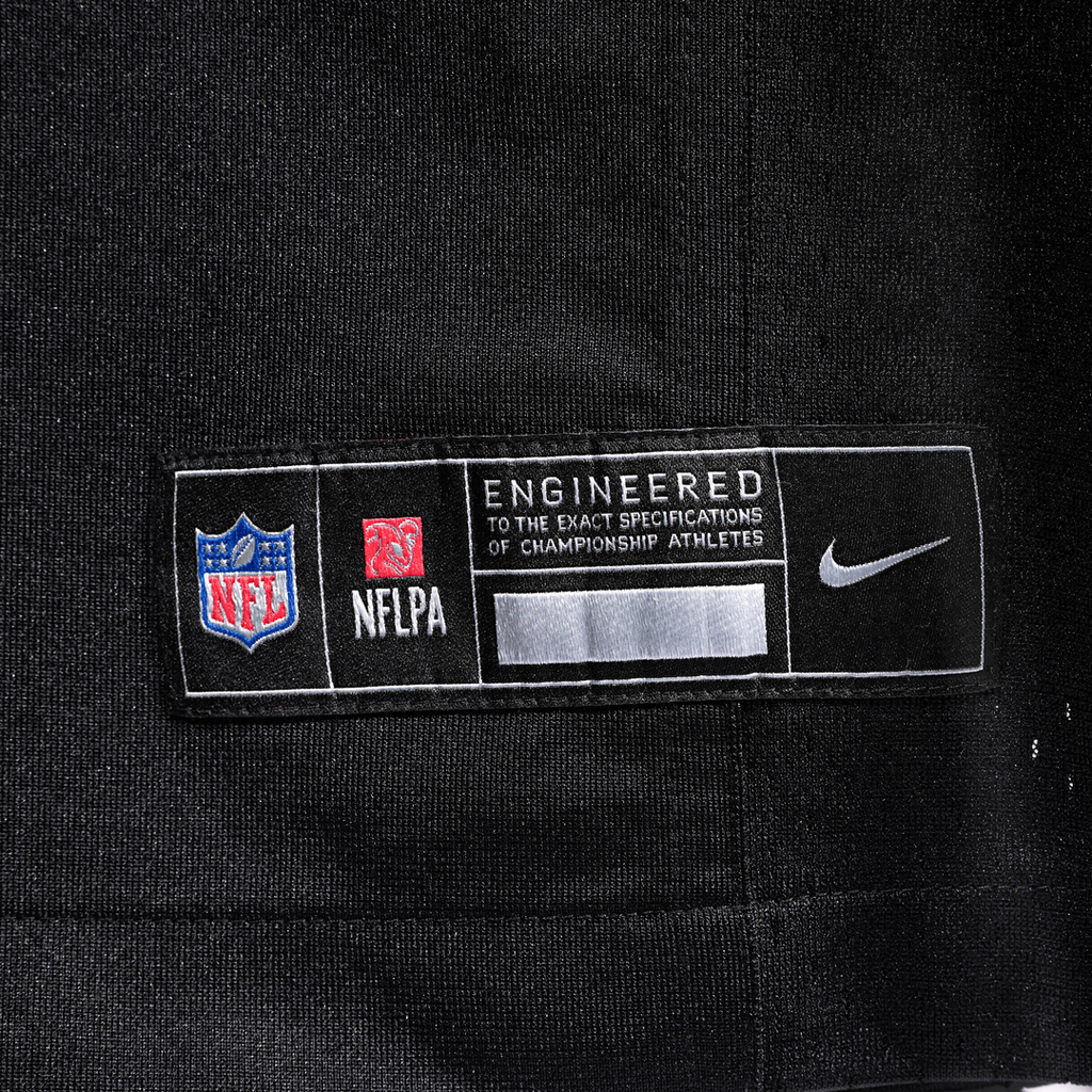 New Orleans Saints Jordyn Tyson Black Team Game Jersey product image 6, provided for visual reference and product detail