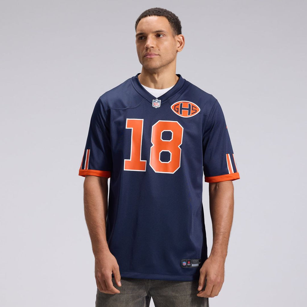 Chicago Bears Caleb Williams Navy 2026 Rivalries Collection Game Jersey product image 2, provided for visual reference and