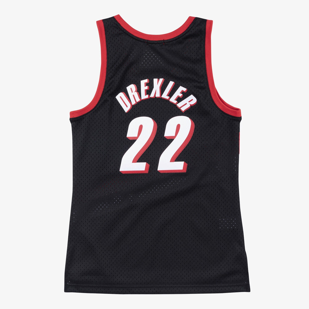 Clyde Drexler Portland Trail Blazers Swingman Jersey - Womens product image 3, provided for visual reference and product