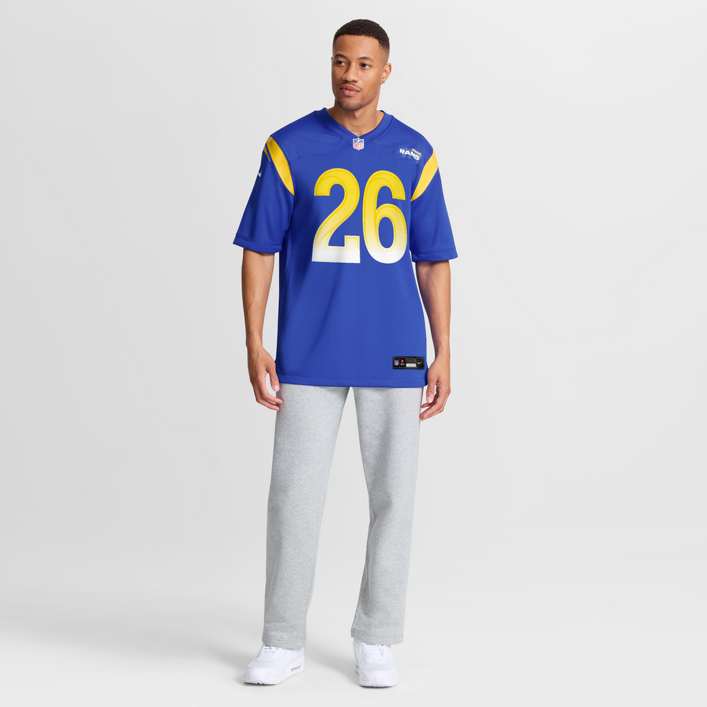 Los Angeles Rams Kamren Kinchens Royal Team Game Jersey product image 7, provided for visual reference and product detail