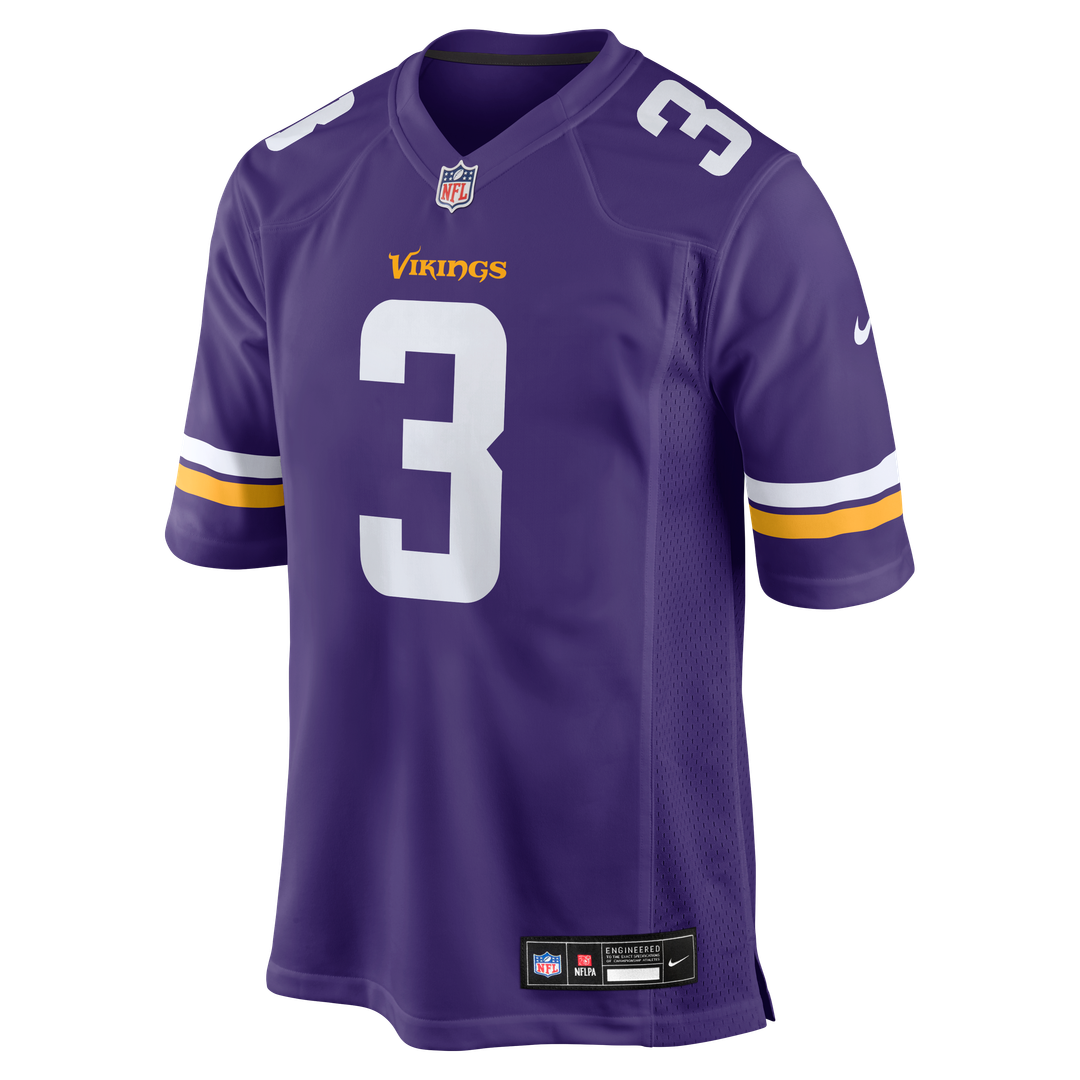 Minnesota Vikings Addison White Alternate Game Player Jersey product image 8, provided for visual reference and product