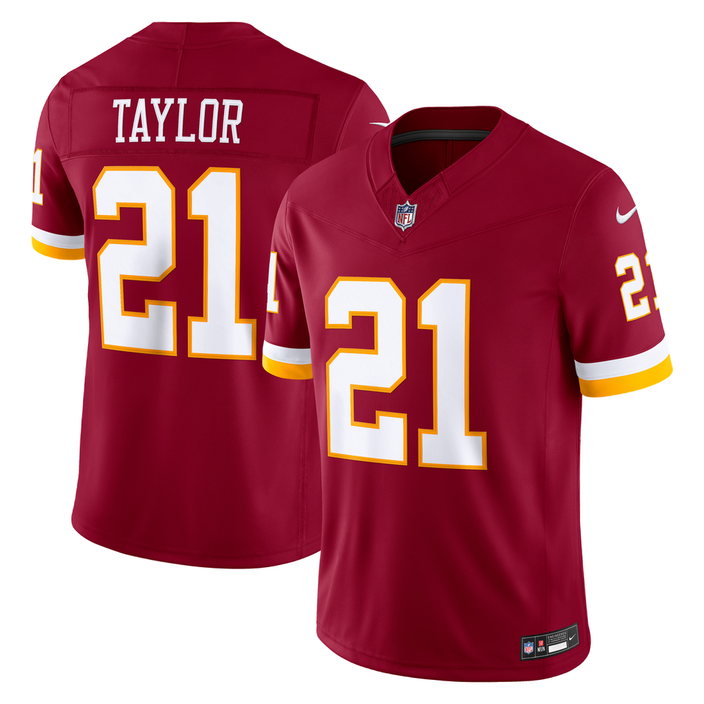 Washington Commanders Sean Taylor White Vapor F.U.S.E. Stitched Retired Limited Jersey product image 7, provided for visual