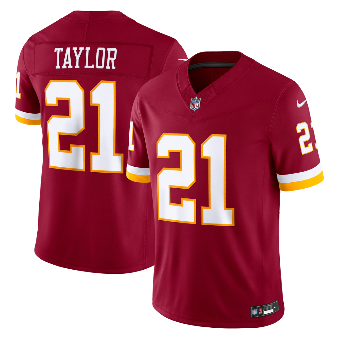 Washington Commanders Sean Taylor White Vapor F.U.S.E. Stitched Retired Limited Jersey product image 7, provided for visual