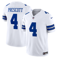 Dallas Cowboys Dak Prescott White Vapor F.U.S.E. Stitched Limited Jersey product image 1, provided for visual reference and