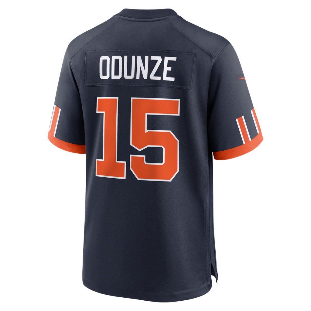 Chicago Bears Rome Odunze Navy 2026 Rivalries Collection Game Jersey product image 7, provided for visual reference and