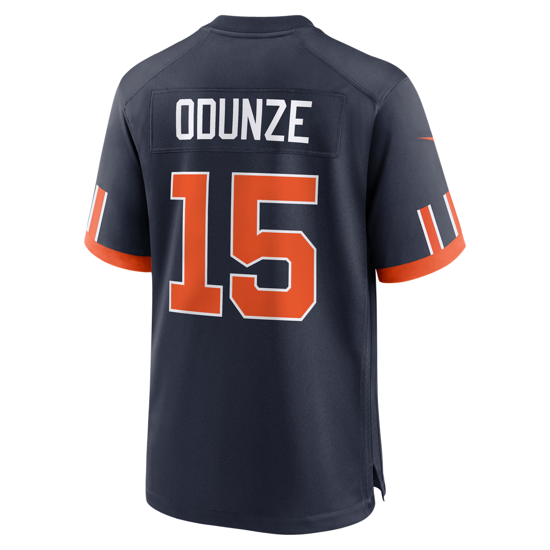 Chicago Bears Rome Odunze Navy 2026 Rivalries Collection Game Jersey product image 7, provided for visual reference and