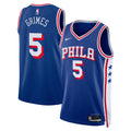 Philadelphia 76ers Icon Edition Swingman Basketball Jersey - Royal - Quentin Grimes - Unisex product image 1, provided for