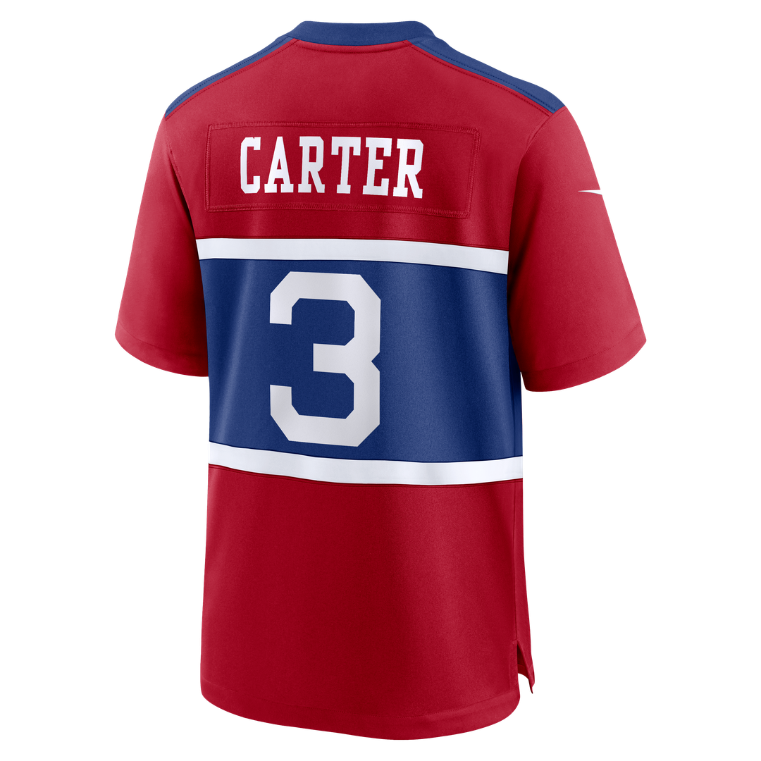 New York Giants Red Alternate Game Jersey product image 3, provided for visual reference and product detail review