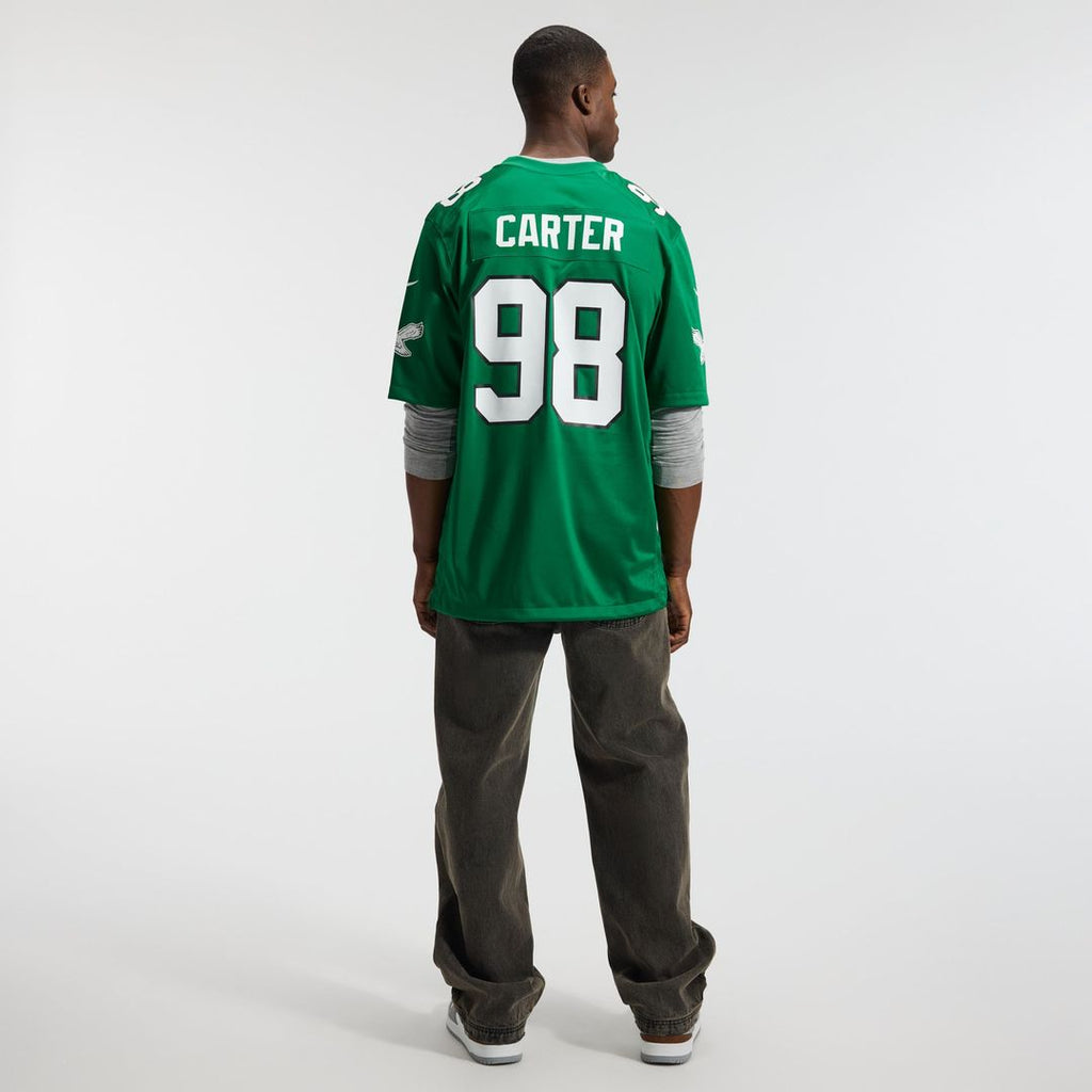 Philadelphia Eagles Jalen Carter White Game Jersey product image 11, provided for visual reference and product detail review