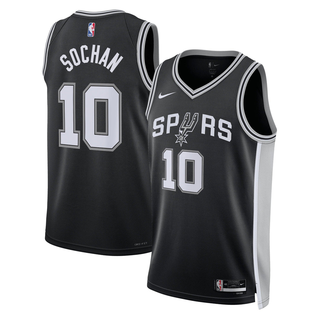 San Antonio Spurs Nike Icon Edition Swingman Jersey - Black product image 1