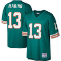 Miami Dolphins Dan Marino Aqua Legacy Replica Jersey product image 1, provided for visual reference and product detail review