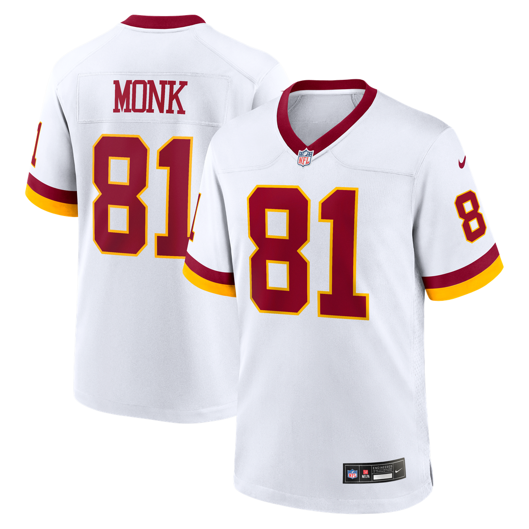 Washington Commanders Art Monk White Alternate 2 Super Bowl Era Game Jersey product image 1, provided for visual reference