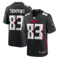 Atlanta Falcons Deven Thompkins Black Team Game Jersey product image 1, provided for visual reference and product detail