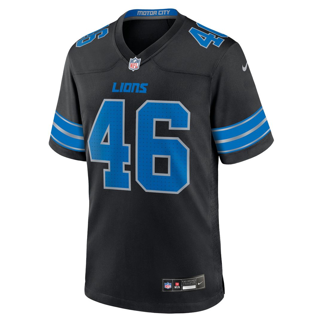 Detroit Lions Jack Campbell White White Game Jersey product image 16, provided for visual reference and product detail review
